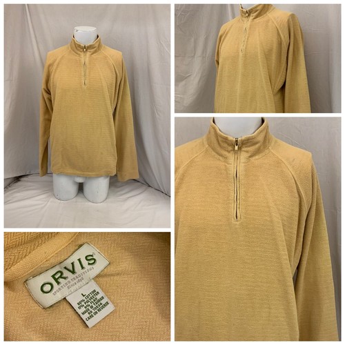 Maglione orvis giallo 4 - l, 1/4