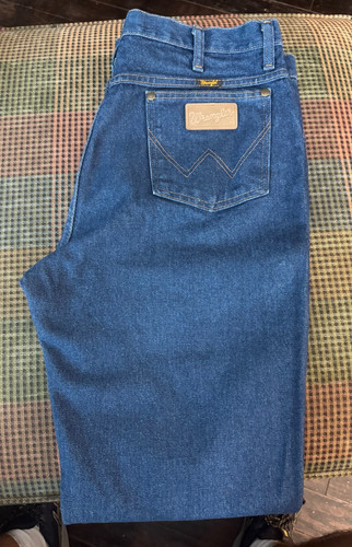 Jeans wrangler uomo 34x34 - wrangler, blu